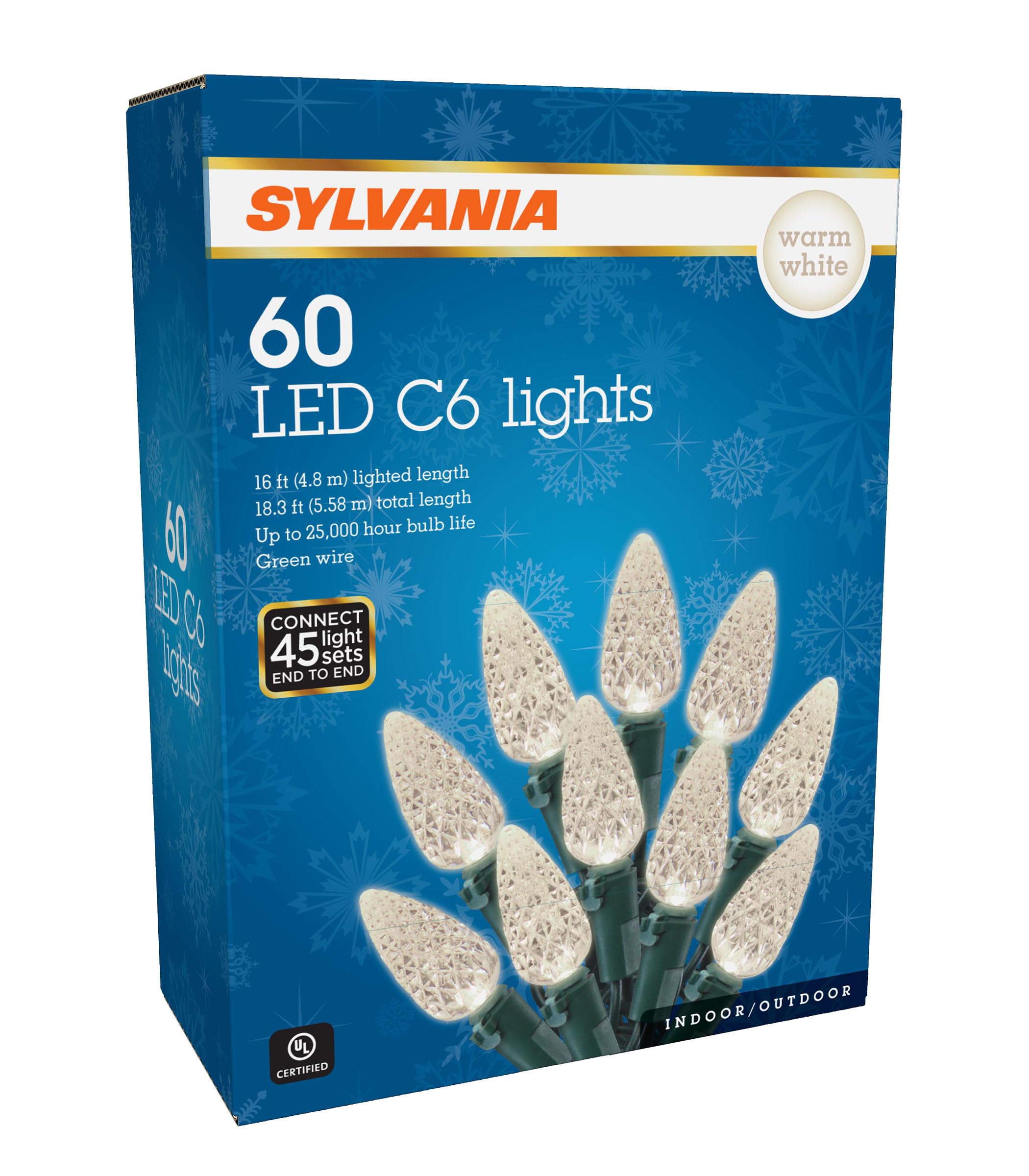 Photo 1 of ***(PARTS/ NON FUNCTIONAL)***SYLVANIA LEDVANCE LED Christmas Lights, Warm White