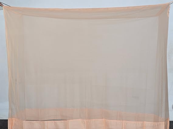Fashion Centre Polyster Mosquito net 3*6.5ft, Peach