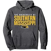 University of Southern Mississippi Golden Eagles Stacked Pullover Hoodie