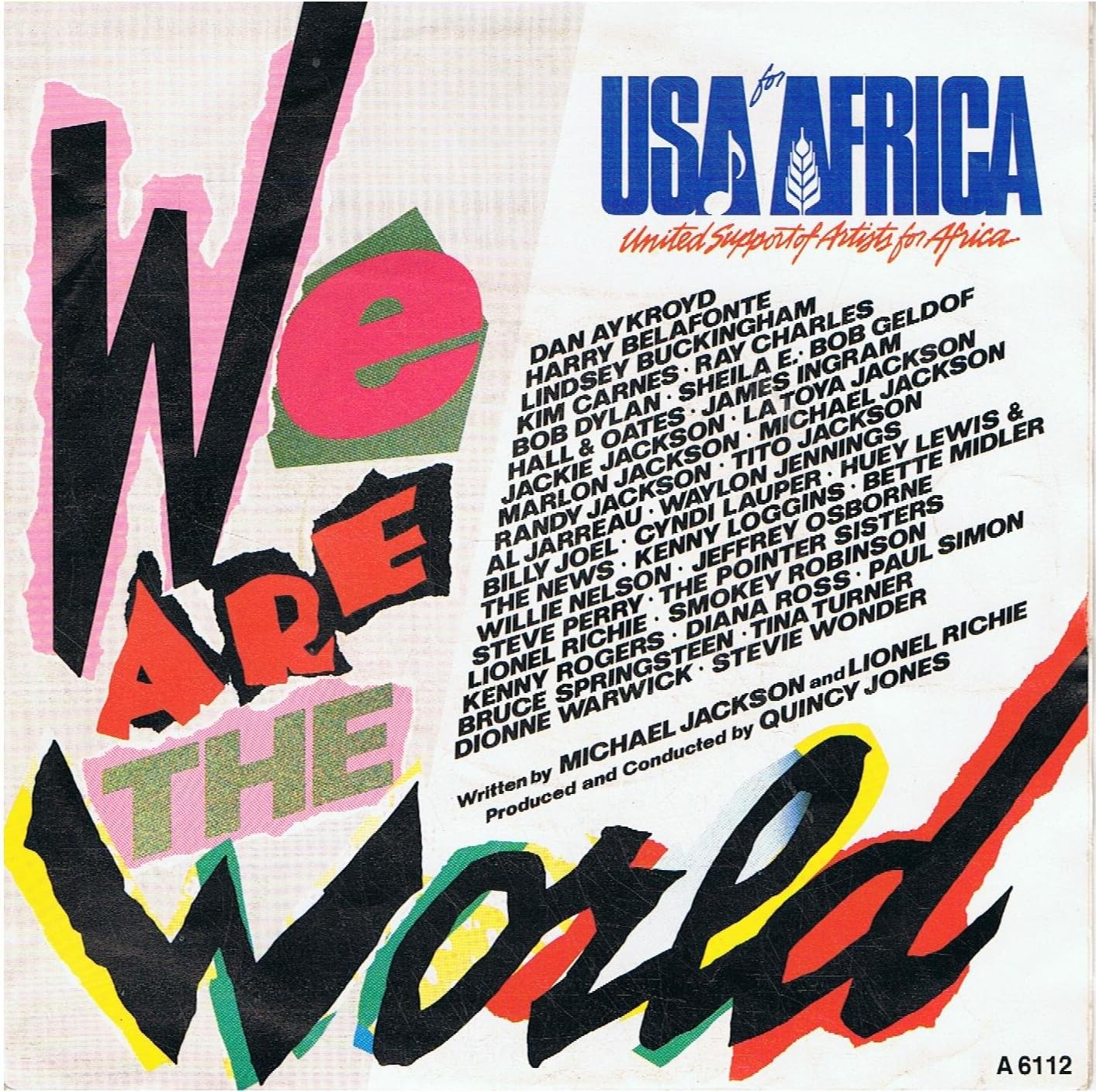 USA For Africa We Are The World 7
