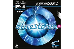 Donic (donikku) Table Tennis Rubber Blue Storm Z2 Black