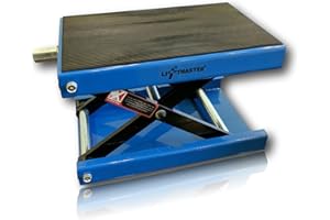 LiftMaster Wide Deck Motorcycle Center Scissor Lift Jack Hoist Stand Bikes ATVs
