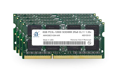 Adamanta 32GB (4x8GB) Apple Memory Upgrade DDR3/DDR3L 1600MHz PC3L