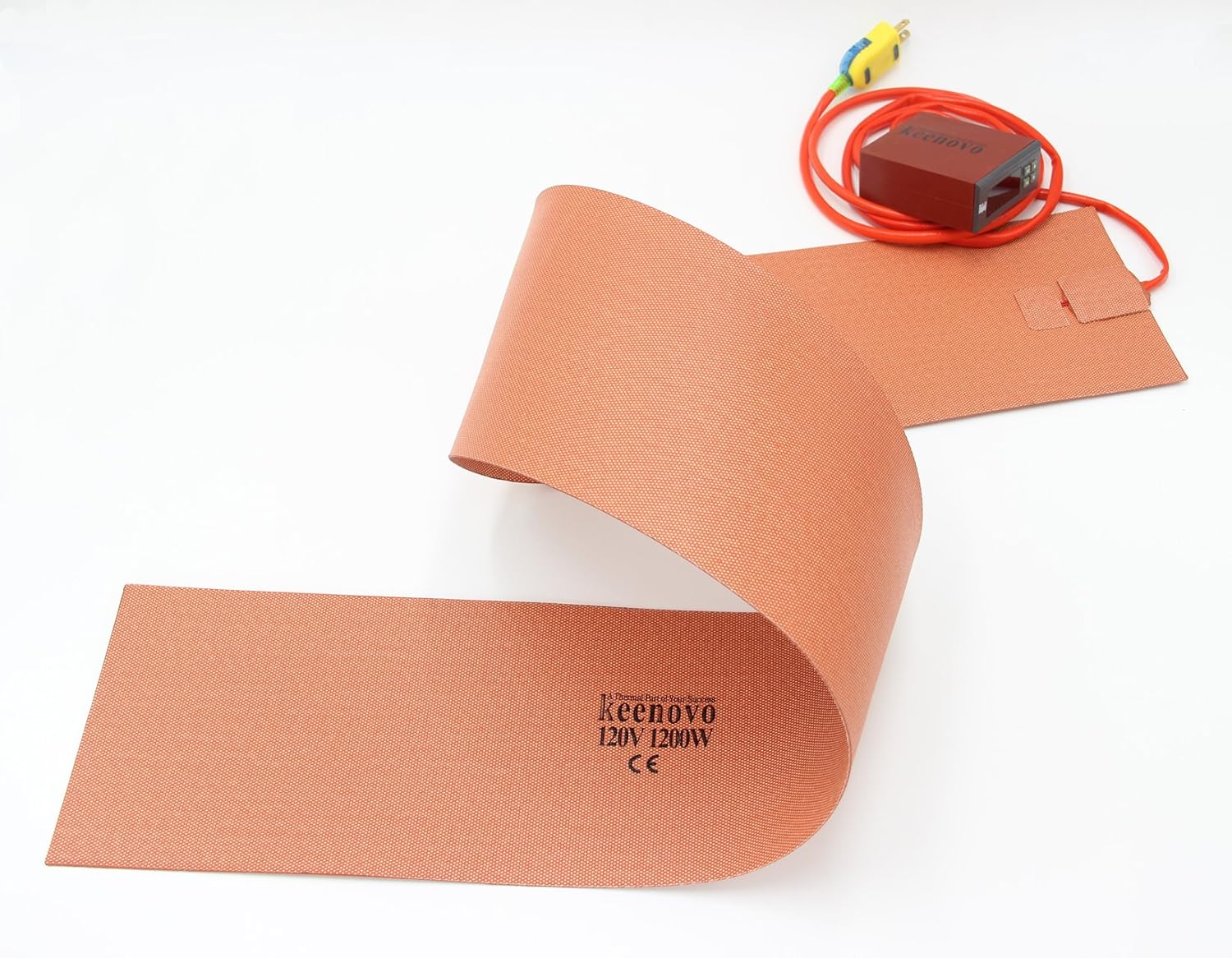 6" X 48" 1200W120V KEENOVO Silicone Heater Blanket for