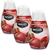 Renuzit Fresh Picked Collection Gel Air Freshener, Apple and Cinnamon 7 oz (Pack of 3)