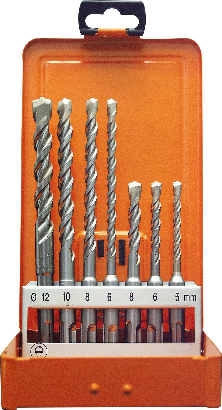 PROJAHN 83300 rotary hammer 4 PLUS drill bit set, 5-12 mm, 7pcs