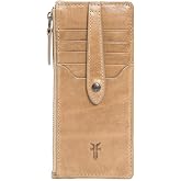 Frye Melissa Snap Card Wallet Beige One Size