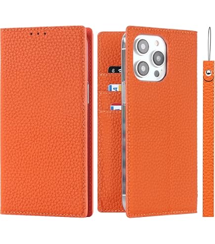 VISOUL Leder-Hülle Für IPhone 14 Pro – Magnet-Klappcase Mit Kartenfach & Ständerfunktion
