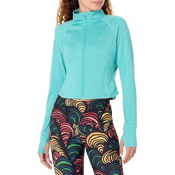 新品【BORDERS×DANSKIN】RUFFLED JACKET Amazon.com: Danskin Women's Full Zip Running Jacket, Birch