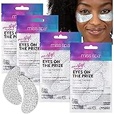 MISS SPA Under Eye Patches, Hydrating Revitalizing Eye Masks, Eye Masks for Dark Circles and Puffiness, Reduce Fine Lines and Wrinkles, Skin Care Products For Women, Dermatologist Tested (4 Pack)