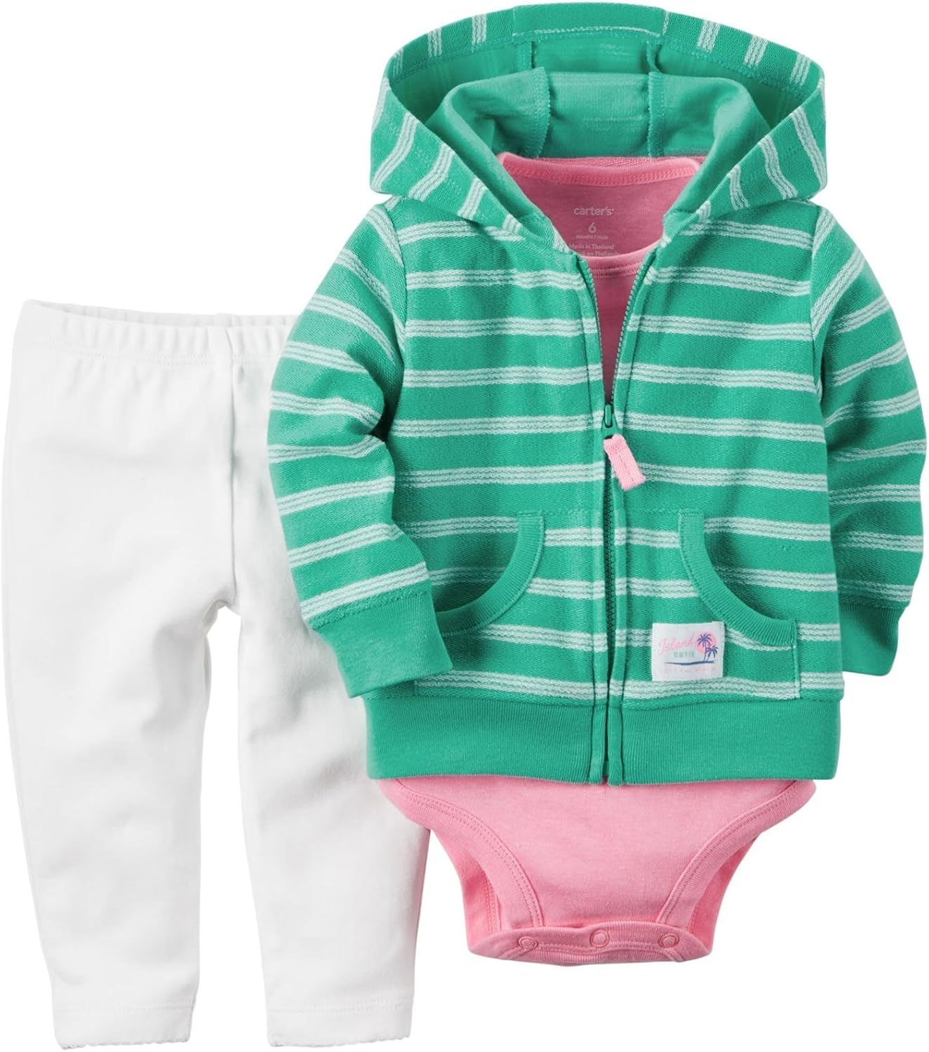 carters baby girl 3 piece set