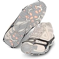 Yaktrax Traverse Heavy-Duty Traction Spikes for Walking on Snow and Ice (1 Pair)