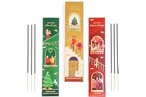 Carnatia House of Joy Incense Sticks – Set of 2 Uplifting Scents | Festive, Long-Lasting Aromas for Holiday Cheer, Cozy Gatherings & a Joyful Home!