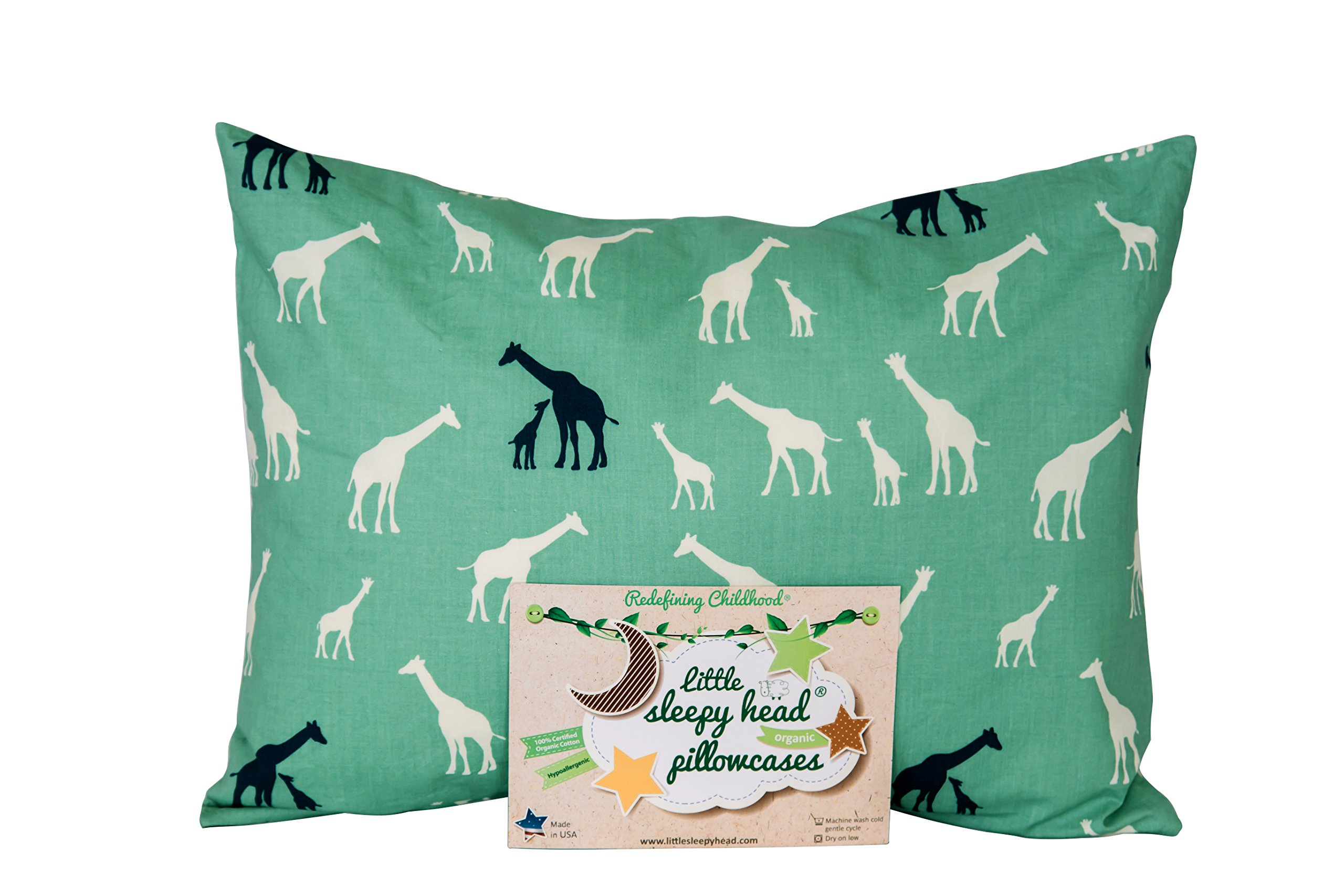 Little Sleepy Head Toddler Pillowcase Organic Collection