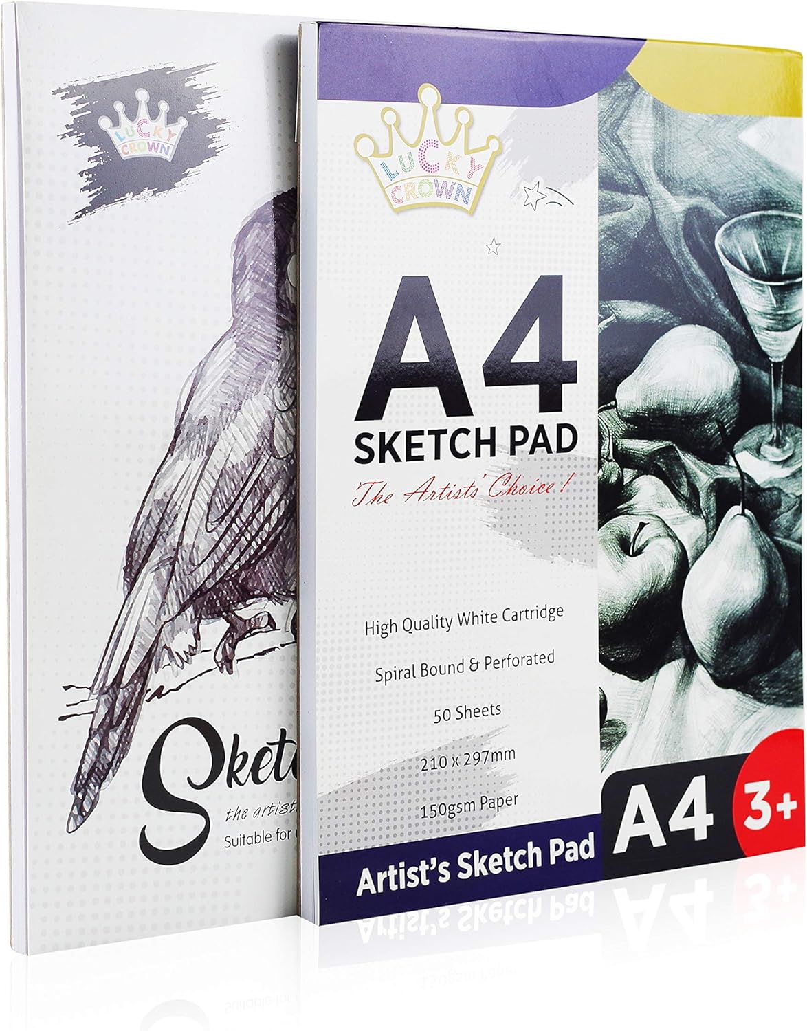 Deluxe Art Supplies, 88 Pieces Art Set in Portable Wooden Case, with 2 Drawing Books and 4 Canvas Panels, Professional Art Set for Painting & Drawing, Art Kit for Kids, Teens and Adults/Gift