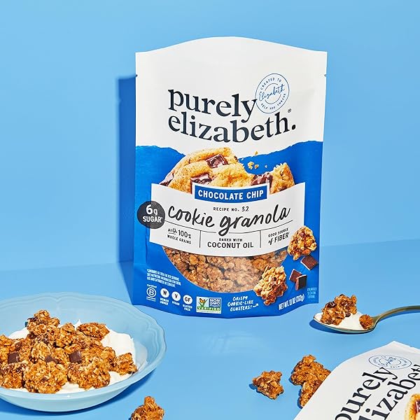 PURELY ELIZABETH COOKIE GRANOLA CHOC CHIP 11 OZ