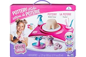 Cool Maker - Pottery Studio, Clay Pottery Wheel Craft Kit for Kids Age 6 and Up