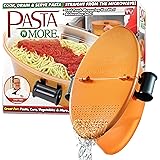 Pasta N More Microwave Cooker with Strainer, All in 1 Microwave Pasta Cooker, Microwave Rice Cooker and Microwave Egg Cooker 