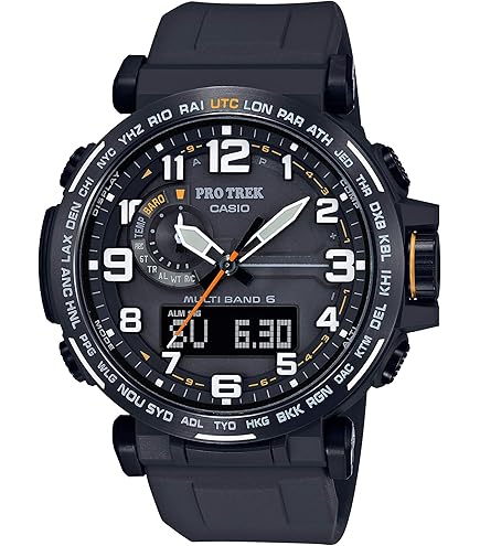 Amazon.com: Casio PRG600 Series | Pro Trek | Black | 100M WR | 1