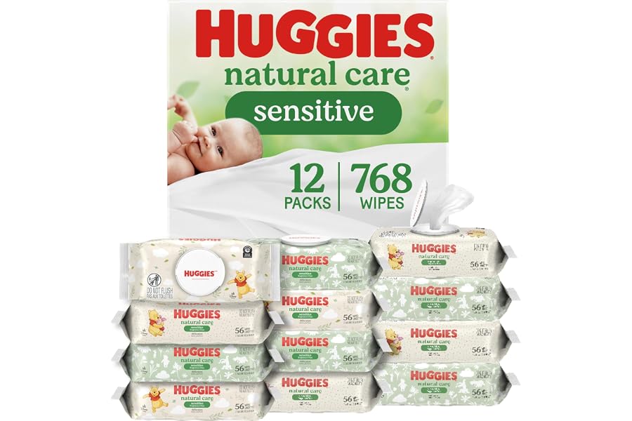 Gift Idea: Huggies Natural Care Sensitive Baby Wipes
