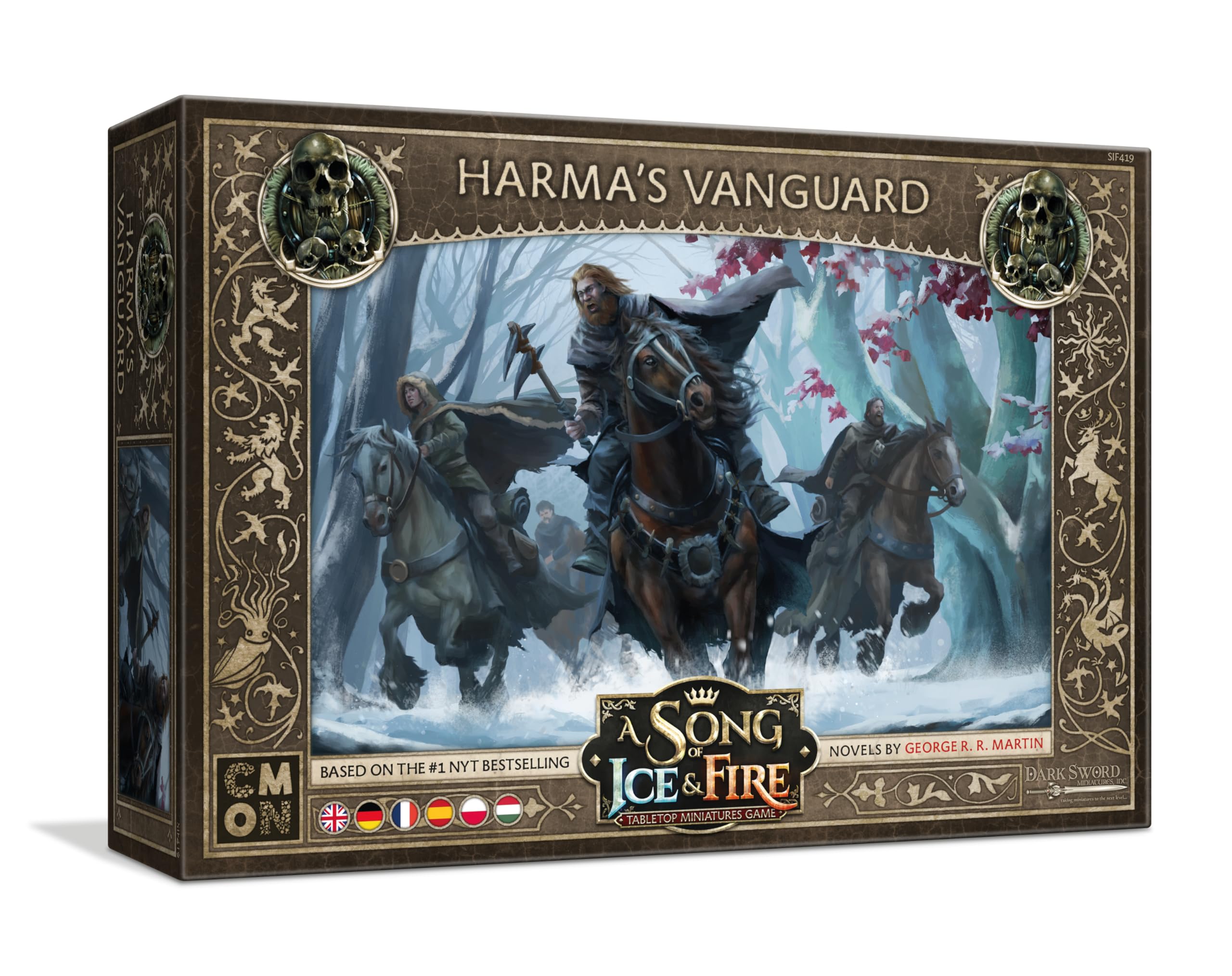 CMON, A Song of Ice & Fire - Harma's Vanguard (Harmas Vanguard), Expansion, Tabletop, 2 Players, Ages 14+, 45-60 Minutes, German, Multilingual