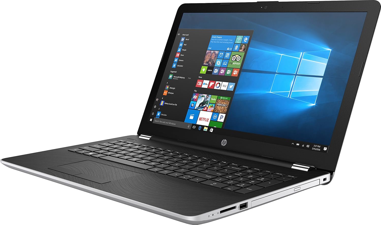Buy HP 15 - BS662TU 15.6-inch FHD Laptop (7th Gen Core i3-7020U/4GB  DDR4/1TB HDD/Win 10/Intel HD Graphics/Fast Charge) Natural Silver Online at  Low Prices ...