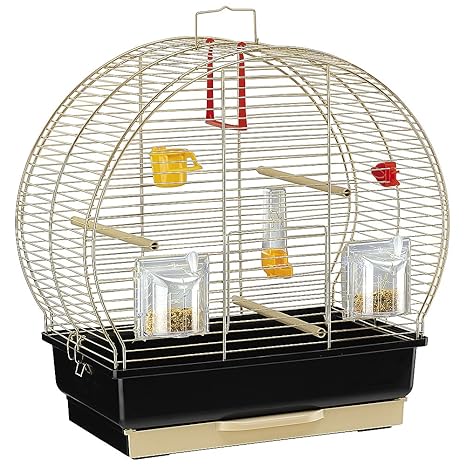 Ferplast Cage Oiseau Luna 2 Laiton Amazonfr Animalerie