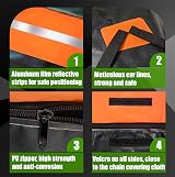 Signstek Car Roof Bag 21 Cu Ft Waterproof Large Luggage Carrier view 3