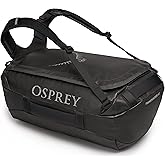 Osprey Transporter 40L Travel Duffel Bag, Black
