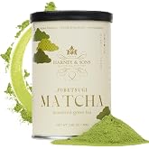 Harney &amp; Sons Matcha Jobetsugi Powdered Green Tea, 80g Tin | Thin Grade Matcha Powder, For Traditional Usucha Tea, Bamboo Whisk Preparation