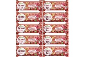 BAY AREA MARKETPLACE Appleways Whole Grain Soft Baked Oatmeal Bars, Pack of 10 (Strawberry)