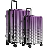 sukiost Luggage Sets 2 Piece Expandable Suitcases Set, 20/24Inch | Smooth 360&deg; Double Wheels, TSA-approved lock, Lightweight PC+ABS Hardshell