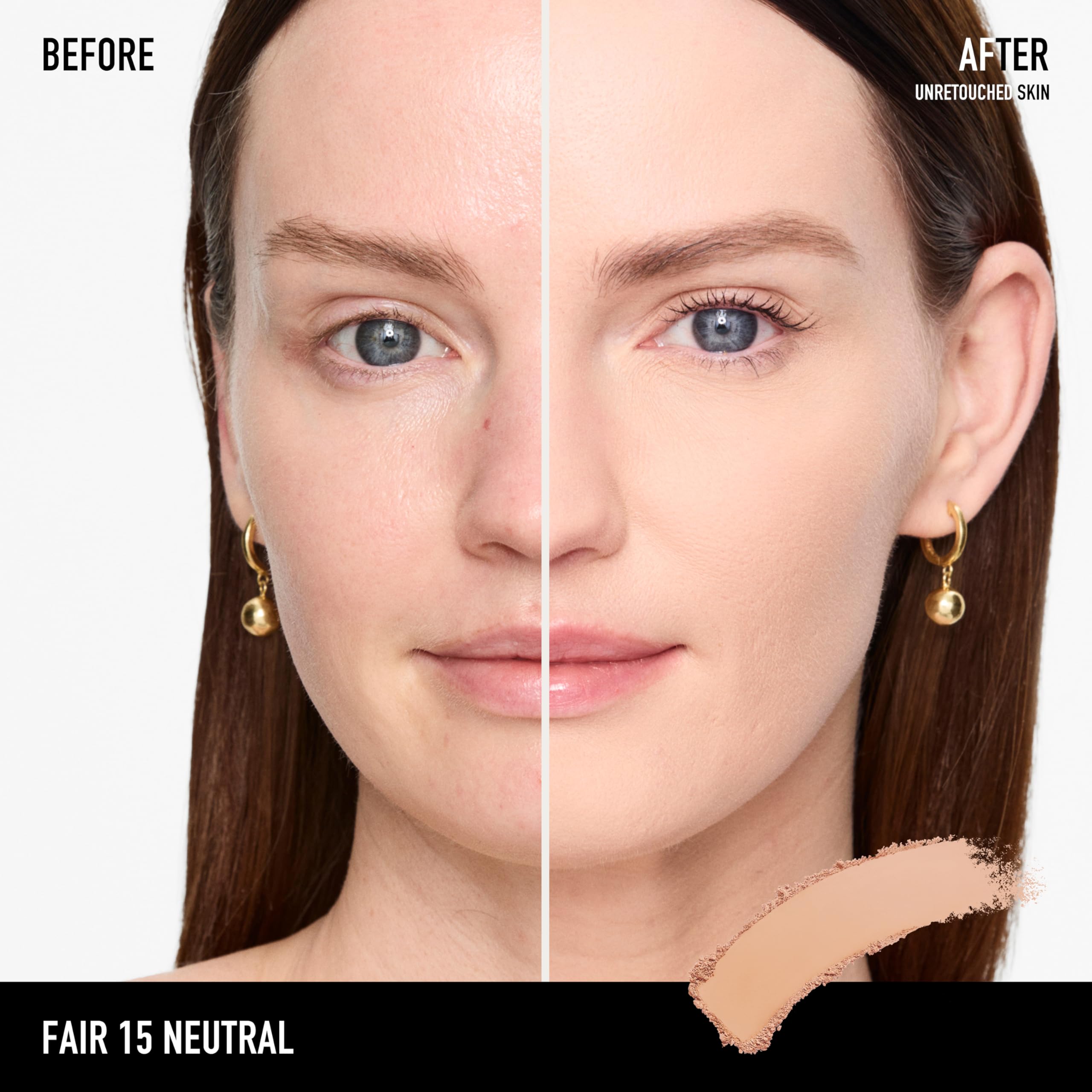 bareMinerals Barepro Skin-Perfecting Powder Foundation, Matte Pressed Powder Foundation Full Coverage with Plant-Based Squalene, Talc-Fee Pressed Powder Compact, Oil Control, Vegan