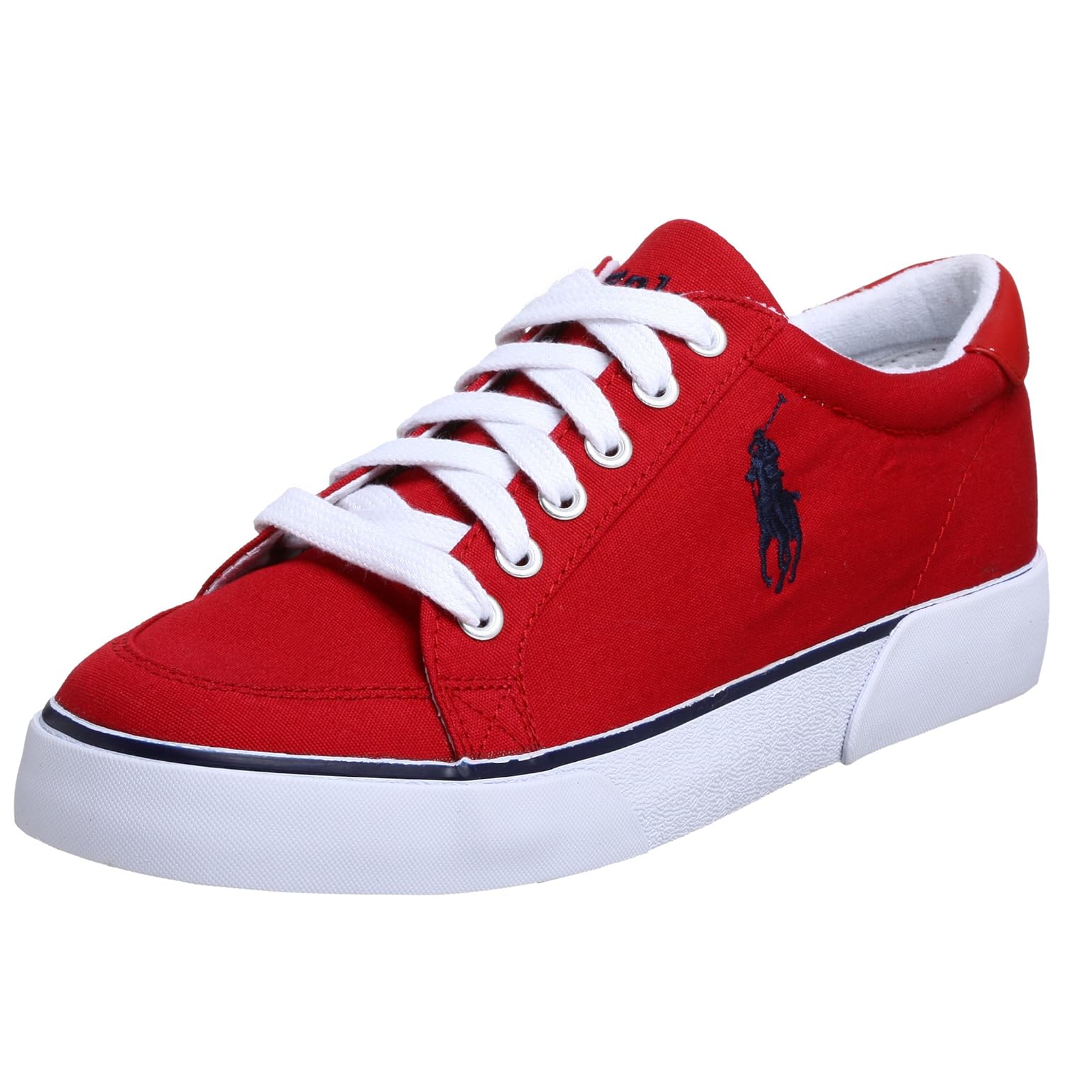 ralph lauren white canvas shoes