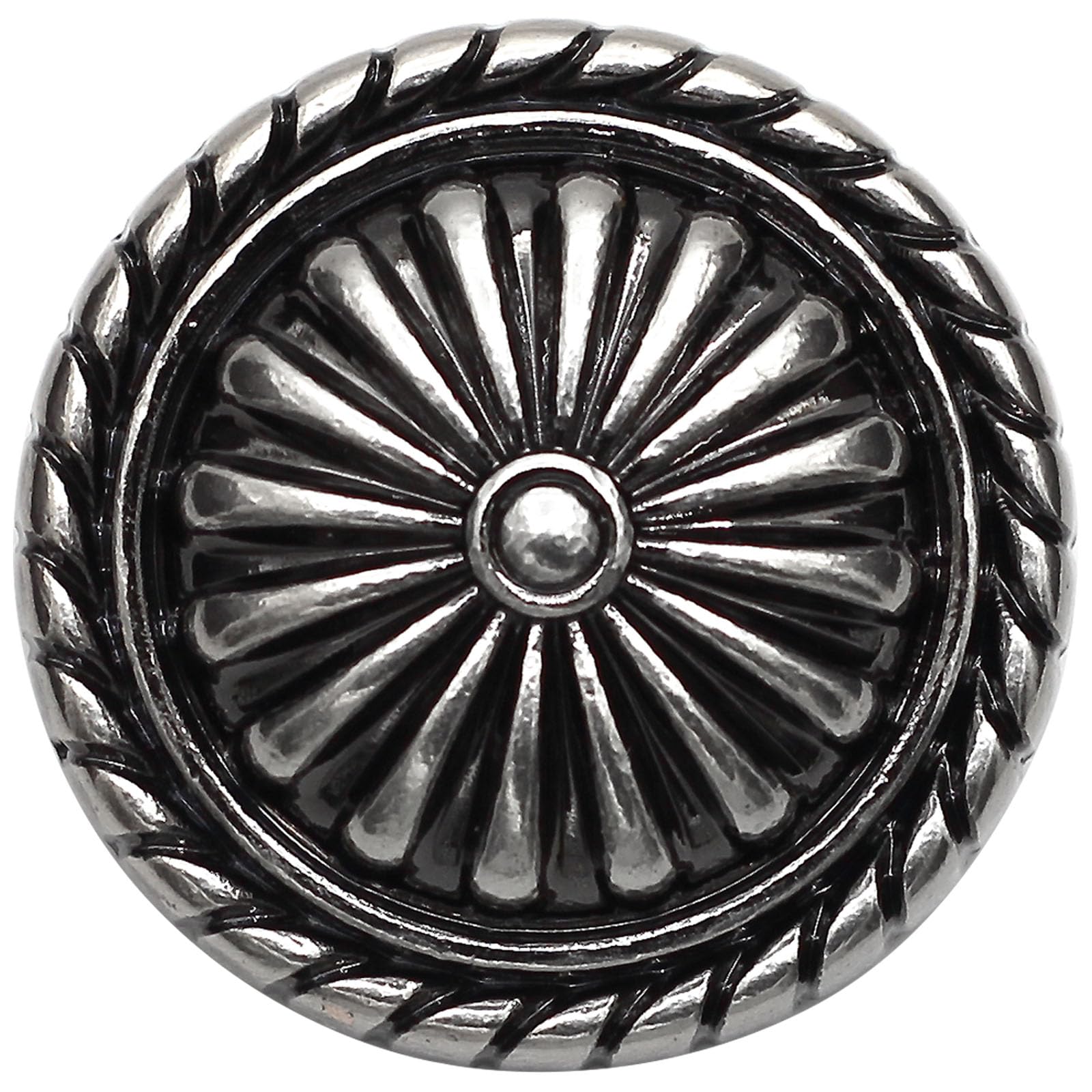 Flying Horse66 12 Pcs Metal Blazer Buttons，23mm Black Buttons for Blazer Suits Coat Uniform Jacket