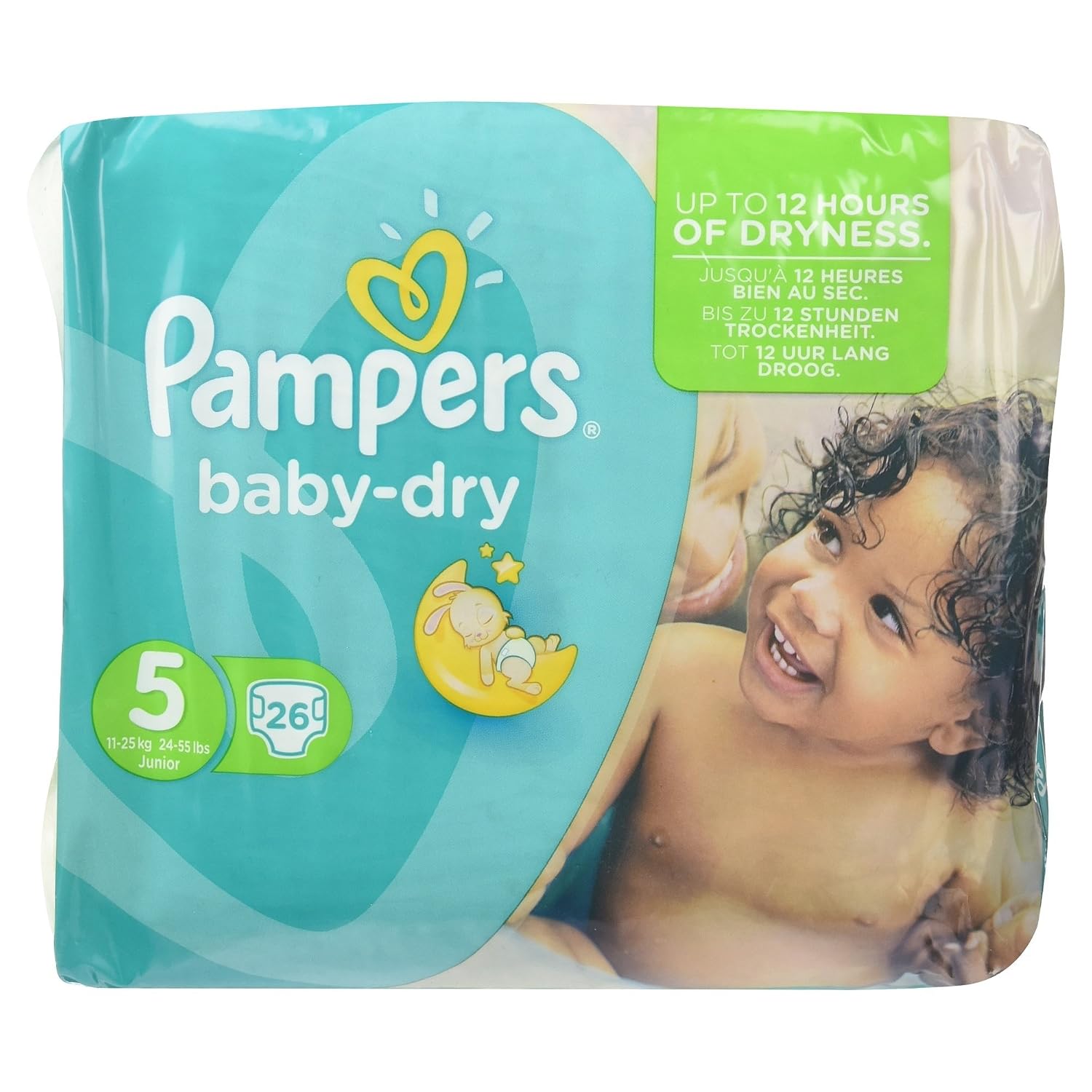Pampers Baby Dry Windeln Größe 4 – 47 Stück, Zuverlässiger Trockenheitsschutz Für Dein Baby