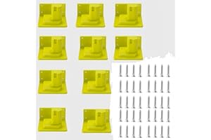 TRUSTLIONTEK 10 Packs Tool Wall Mount Holder , Compatible with ryobi 18V Tools. accommodate The Hanging Requirements for Most