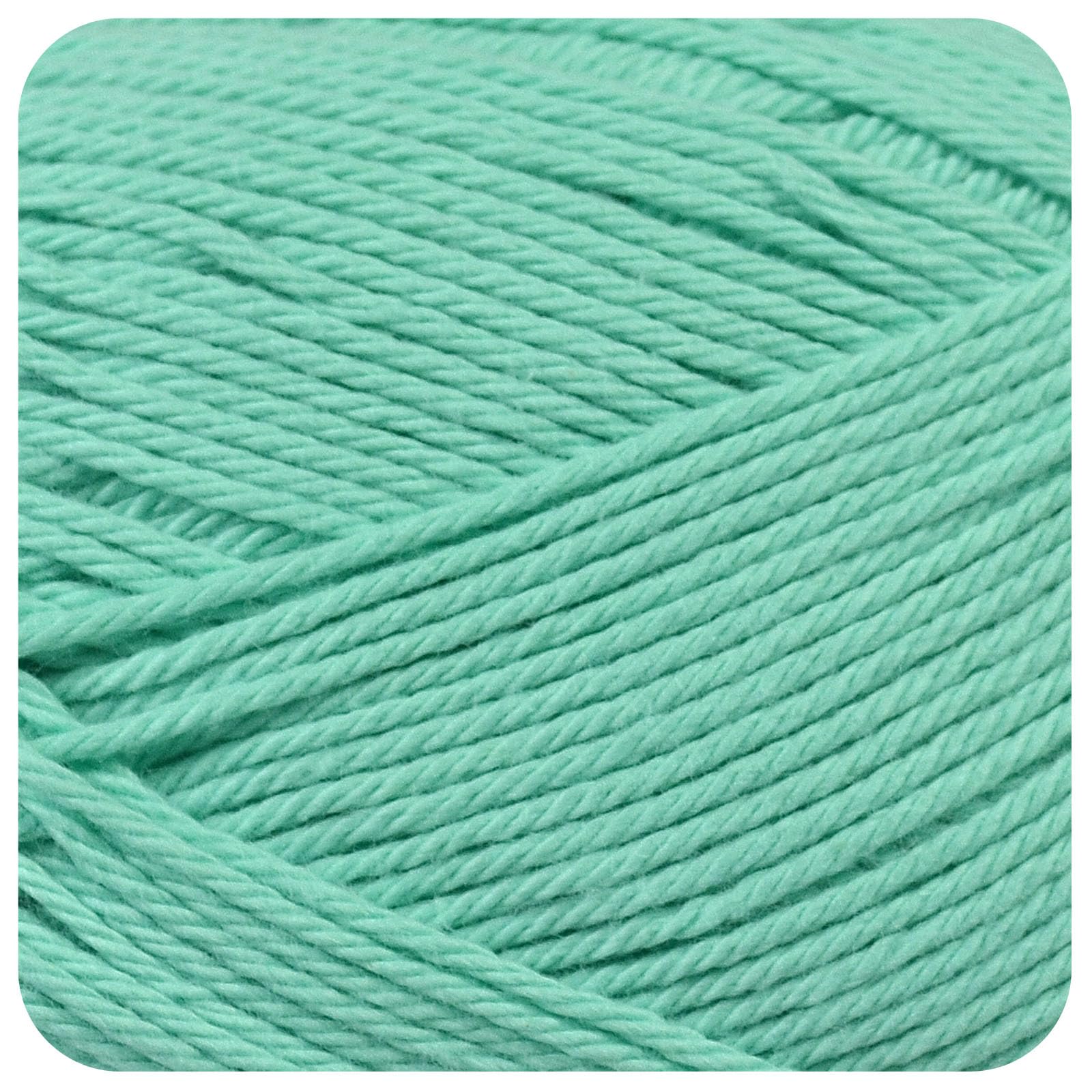 James C Brett It's Pure Cotton DK Yarn - 100% Cotton Double Knitting & Crochet Wool - 100g Ball (Soft Green)