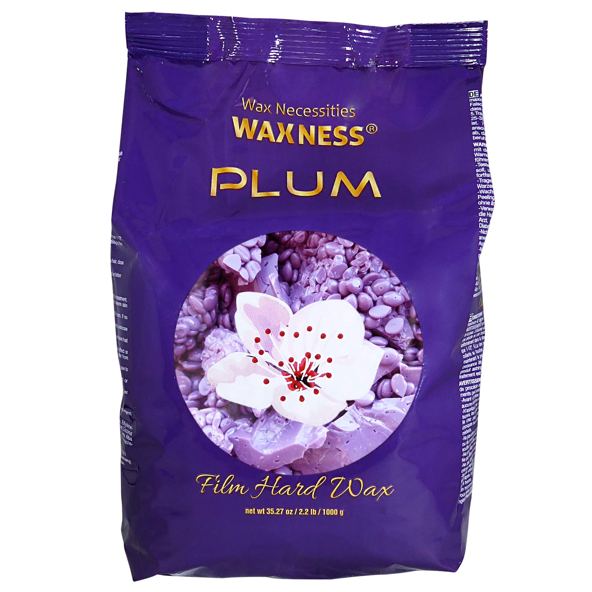 Waxness Film Hard Wax Plum 2.2 Pounds