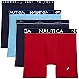 Nautica Men's 4 Pack Limited Edition Cotton Stretch Boxer Briefs