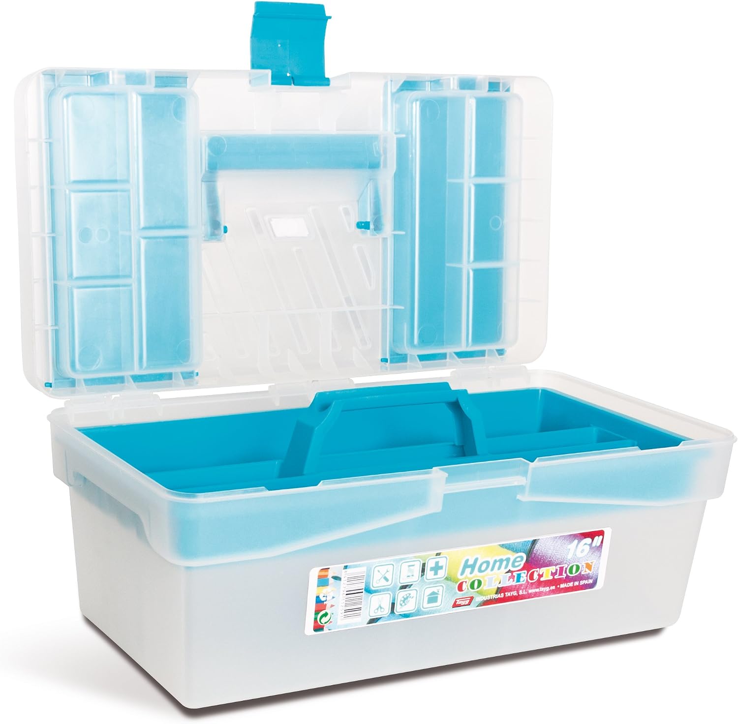 Tayg - Home Collection 16”, Transparent, 15.75 x 8.54 x 6.54 inches - Image 3