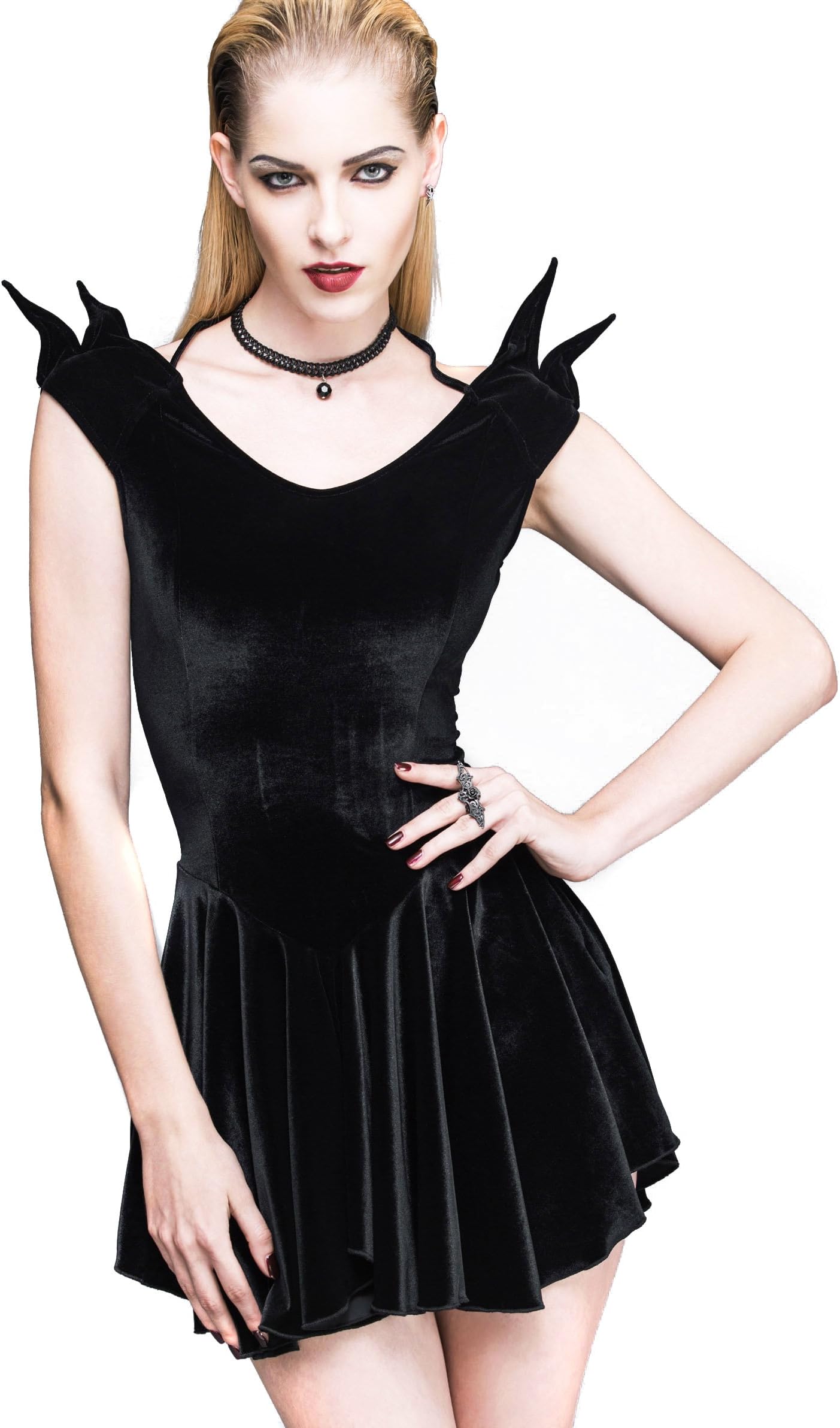 Steampunk Punk Rock Blouse Gothic Dress Renaissance Costume Cyberpunk Clothes