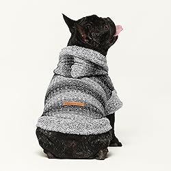Fitwarm Fuzzy Dog Sweater, Knitted Winter Dog