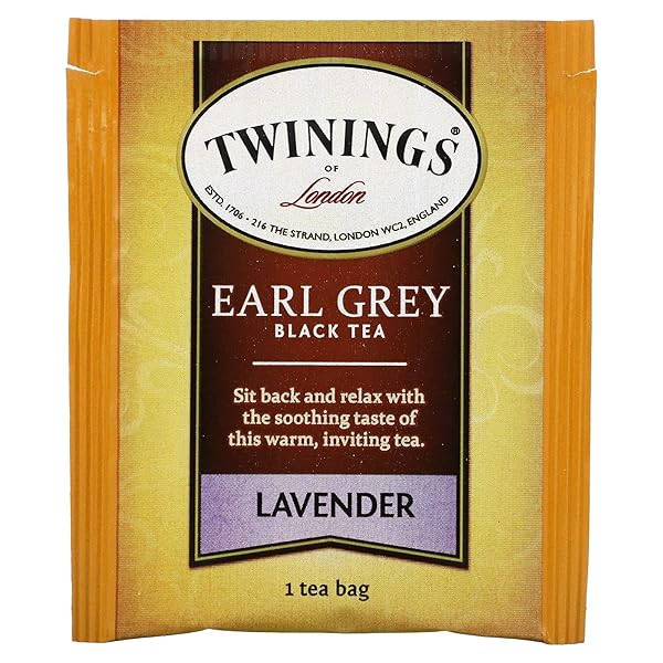 TWININGS TEA, EARL GREY LAVENDER, 20 COUNT
