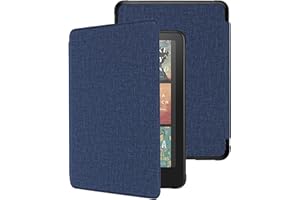 WALNEW Case for 7" All-New Kindle Paperwhite 12th Gen 2024 and Kindle Paperwhite Signature Edition, Premium PU Leather Protec