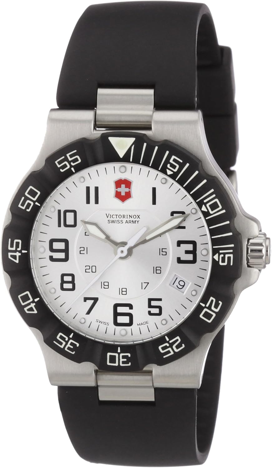 Victorinox Swiss Army Men's 241345 Summit XLT Silver Dial Watch Swiss
