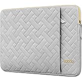 Lacdo Laptop Sleeve Case for 14 inch New MacBook Pro M5/M4/M3/M2/M1 Chips Pro Max A3434 A3112 A3401 A3185 A2918 2025-2021, 13.8" Surface Laptop 7th, 13.5" Surface Laptops 6 5 4 3 Computer Bag, Gray