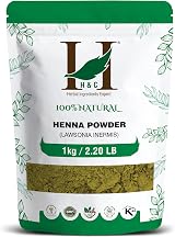 H&C 100% Pure Natural Henna Powder 1Kg Hair Color Conditioner