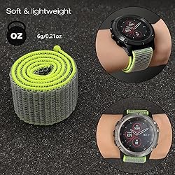 Abanen Hook and Loop Quick Dry Watch Band for Fenix