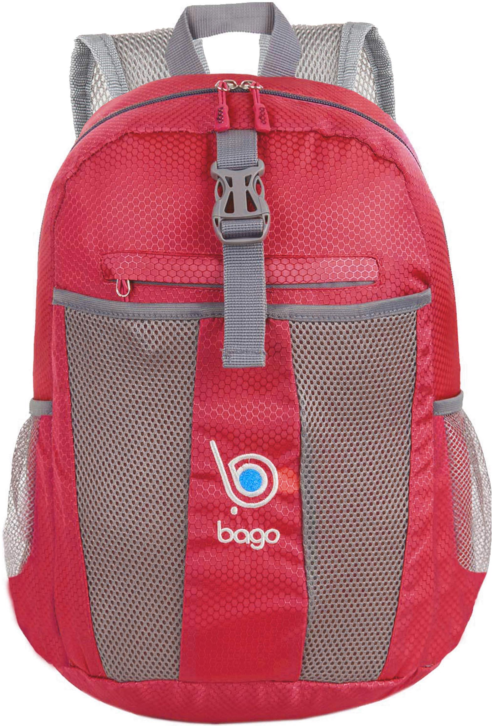 Bago Lightweight Small Hiking Backpack for Women and Men - 25L Travel Day Pack - Foldable Hiking Daypack Ultralight for Camping Outdoor Sports - Day Bag Packable Backpack for Travel (Red) โ image 1